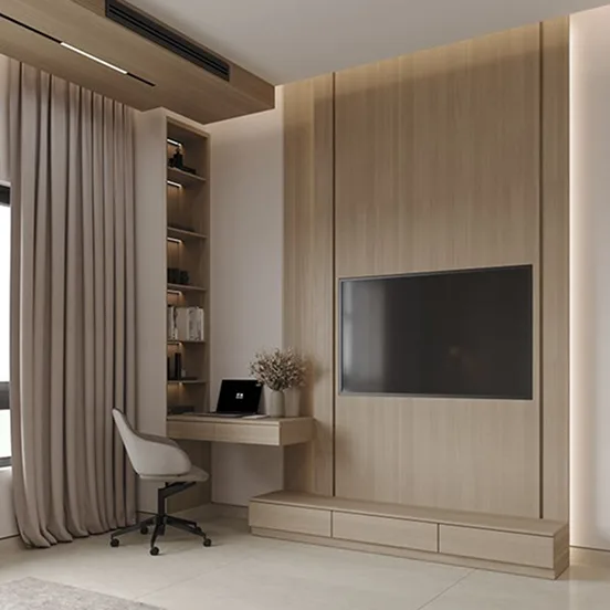 TV Unit & Study Corner